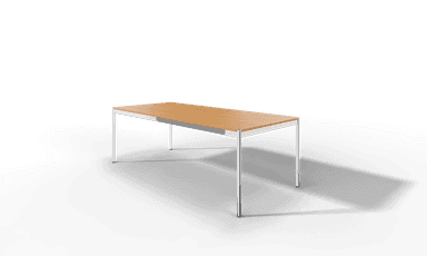USM Haller Tisch, Tiefe 1000 mm, Holz furniert, geölt / lackiert, Oberfläche wählbar, Länge wählbar Produktbild