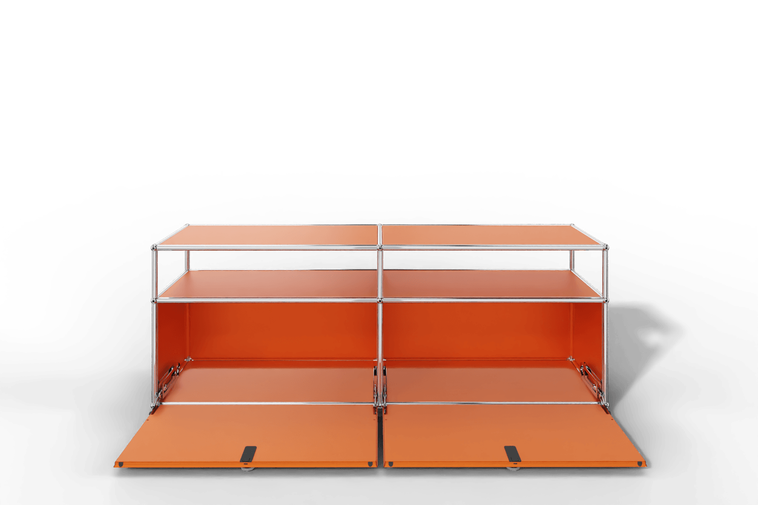 USM Haller Lowboard, mit 2 Klapptüren, von Paul Schärer & Fritz Haller Produktbild
