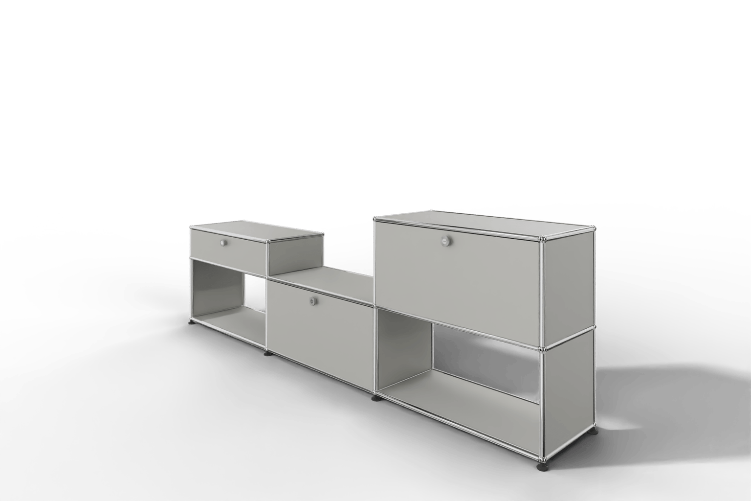 USM Haller Sideboard, 2 Klapptüren und 1 Schubkasten Produktbild