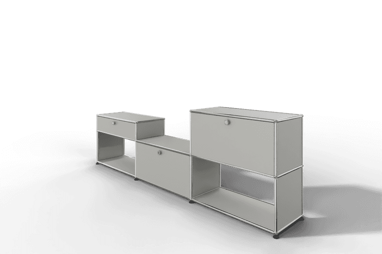 USM Haller Sideboard, 2 Klapptüren und 1 Schubkasten Produktbild