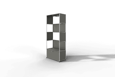 USM Haller Garderobe, 750 mm breit, mit Klapptüre Produktbild