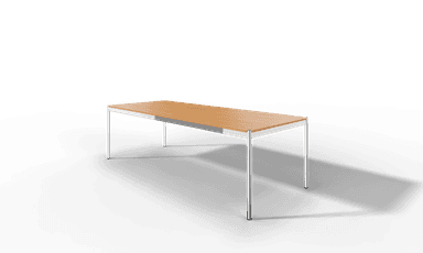 USM Haller Tisch, Tiefe 1000 mm, Holz furniert, geölt / lackiert, Oberfläche wählbar, Länge wählbar Produktbild