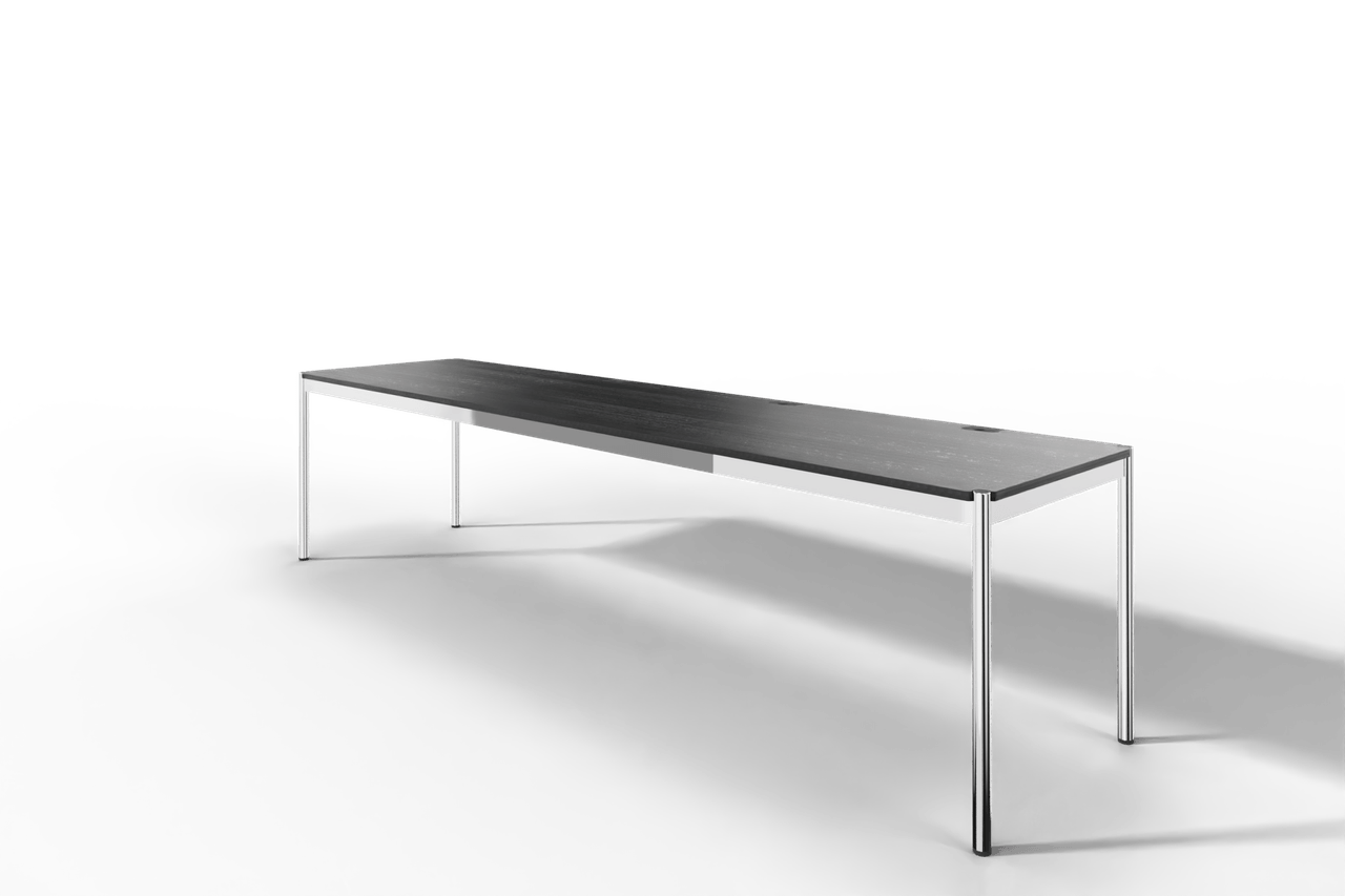USM Haller Tisch Plus,Tiefe 750 mm, Oberfläche Holz furniert Produktbild