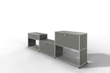 USM Haller Sideboard, 2 Klapptüren und 1 Schubkasten Produktbild