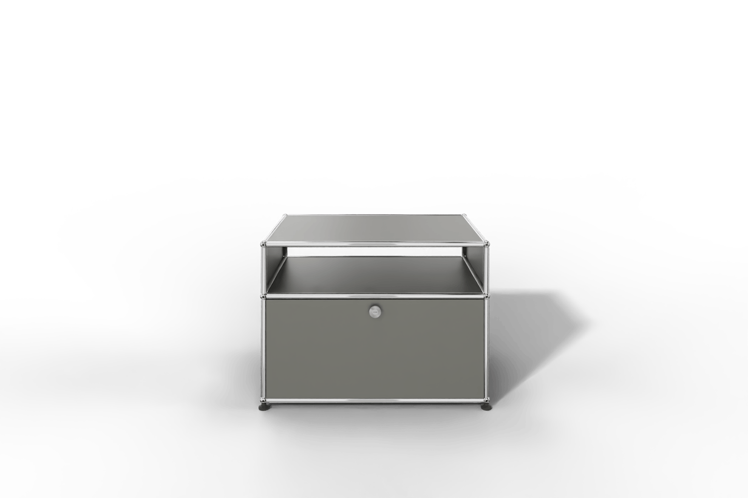 USM Haller TV-Lowboard klein mit einem offenen Fach Produktbild