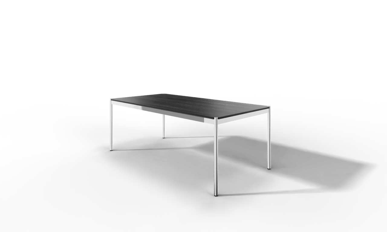 USM Haller Tisch, Tiefe 1000 mm, Holz furniert, geölt / lackiert, Oberfläche wählbar, Länge wählbar Produktbild