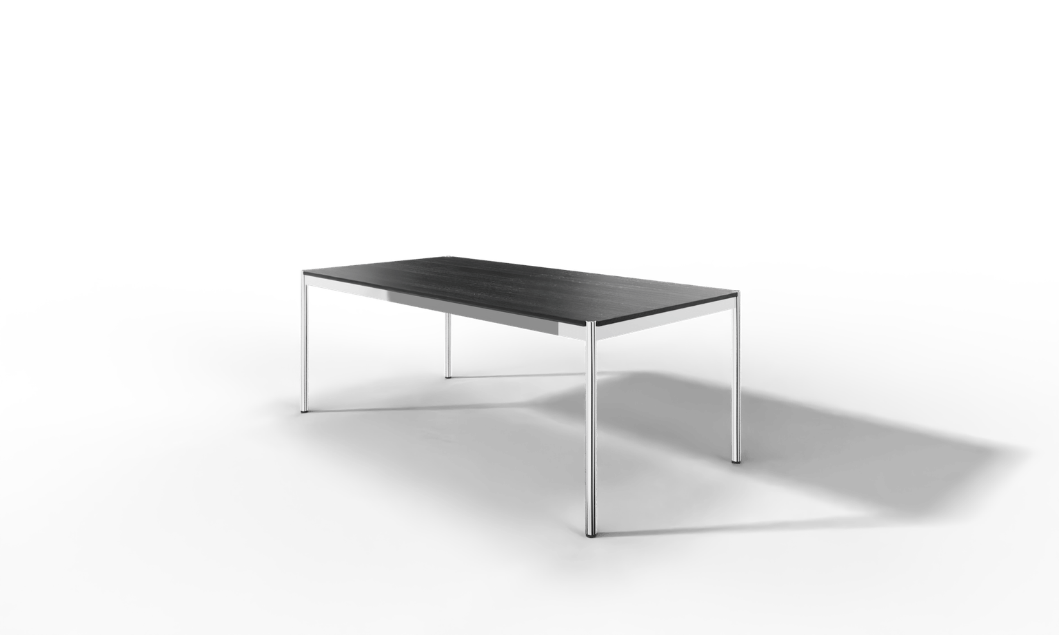 USM Haller Tisch, Tiefe 1000 mm, Holz furniert, geölt / lackiert, Oberfläche wählbar, Länge wählbar Produktbild