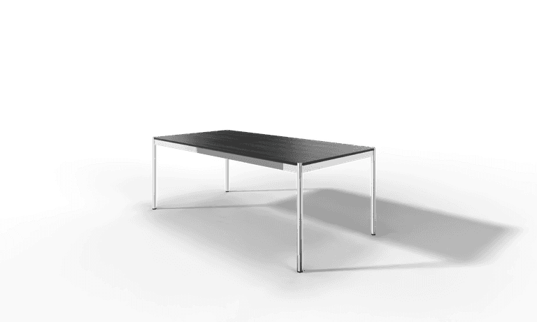 USM Haller Tisch, Tiefe 1000 mm, Holz furniert, geölt / lackiert, Oberfläche wählbar, Länge wählbar Produktbild
