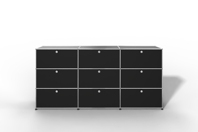 USM Haller Highboard mit 9 Klapptüren