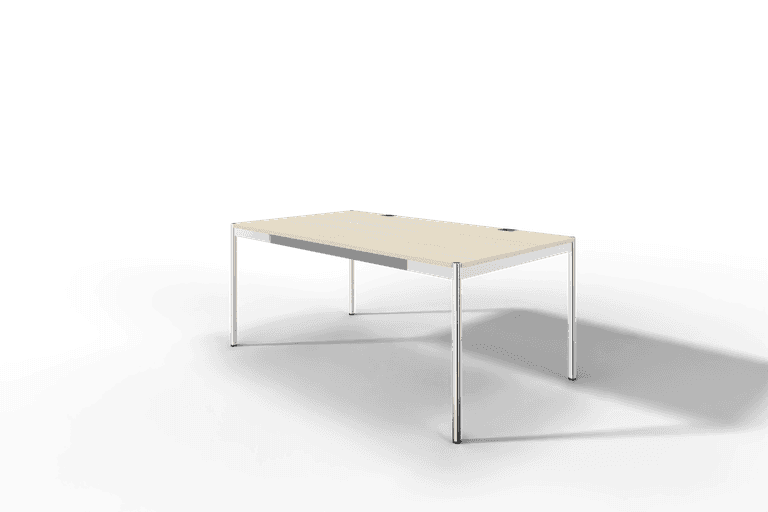 USM Haller Tisch Plus,Tiefe 1000 mm, Oberfläche Holz furniert Produktbild