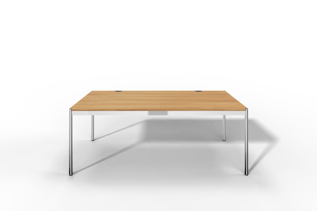 USM Haller Tisch Plus,Tiefe 1000 mm, Oberfläche Holz furniert