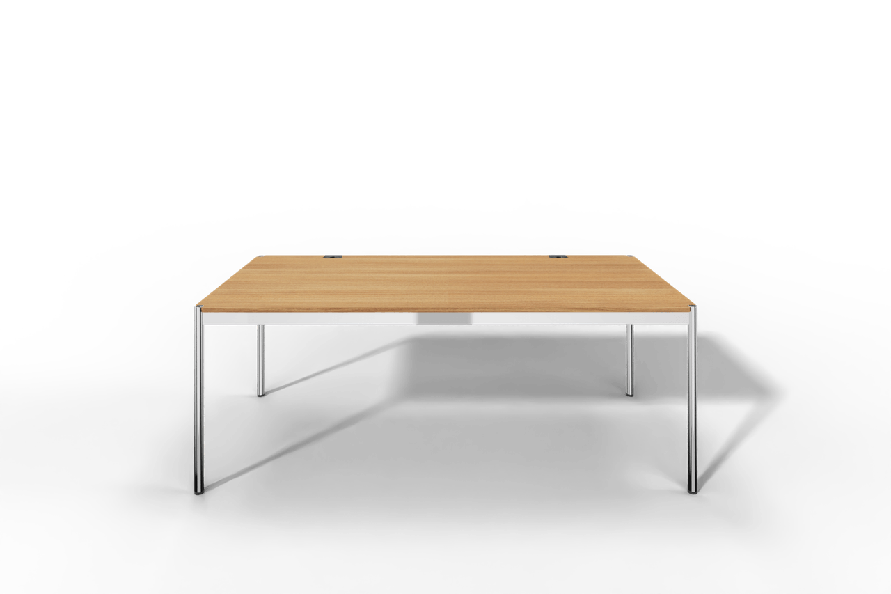 USM Haller Tisch Plus,Tiefe 1000 mm, Oberfläche Holz furniert Produktbild