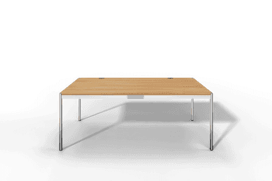 USM Haller Tisch Plus,Tiefe 1000 mm, Oberfläche Holz furniert Produktbild