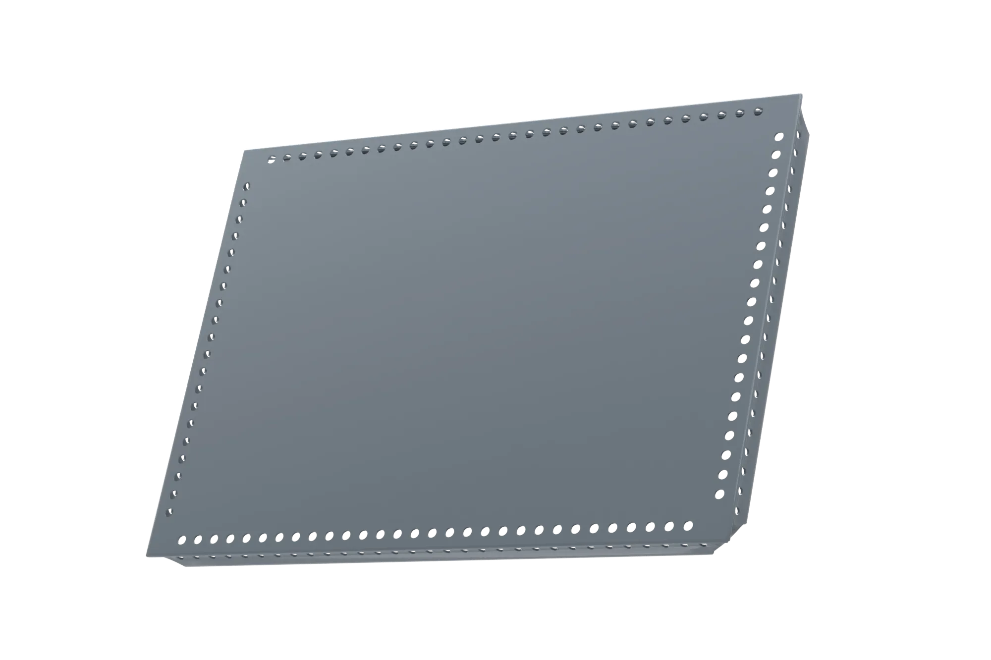 USM Haller Tablar Gelocht Anthrazitgrau 250x350 Produktbild