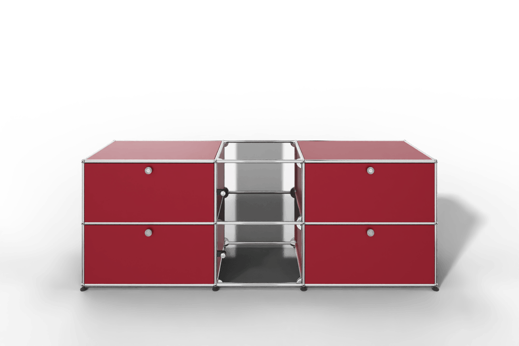 USM Haller Sideboard mit Vitrinen-Element Produktbild