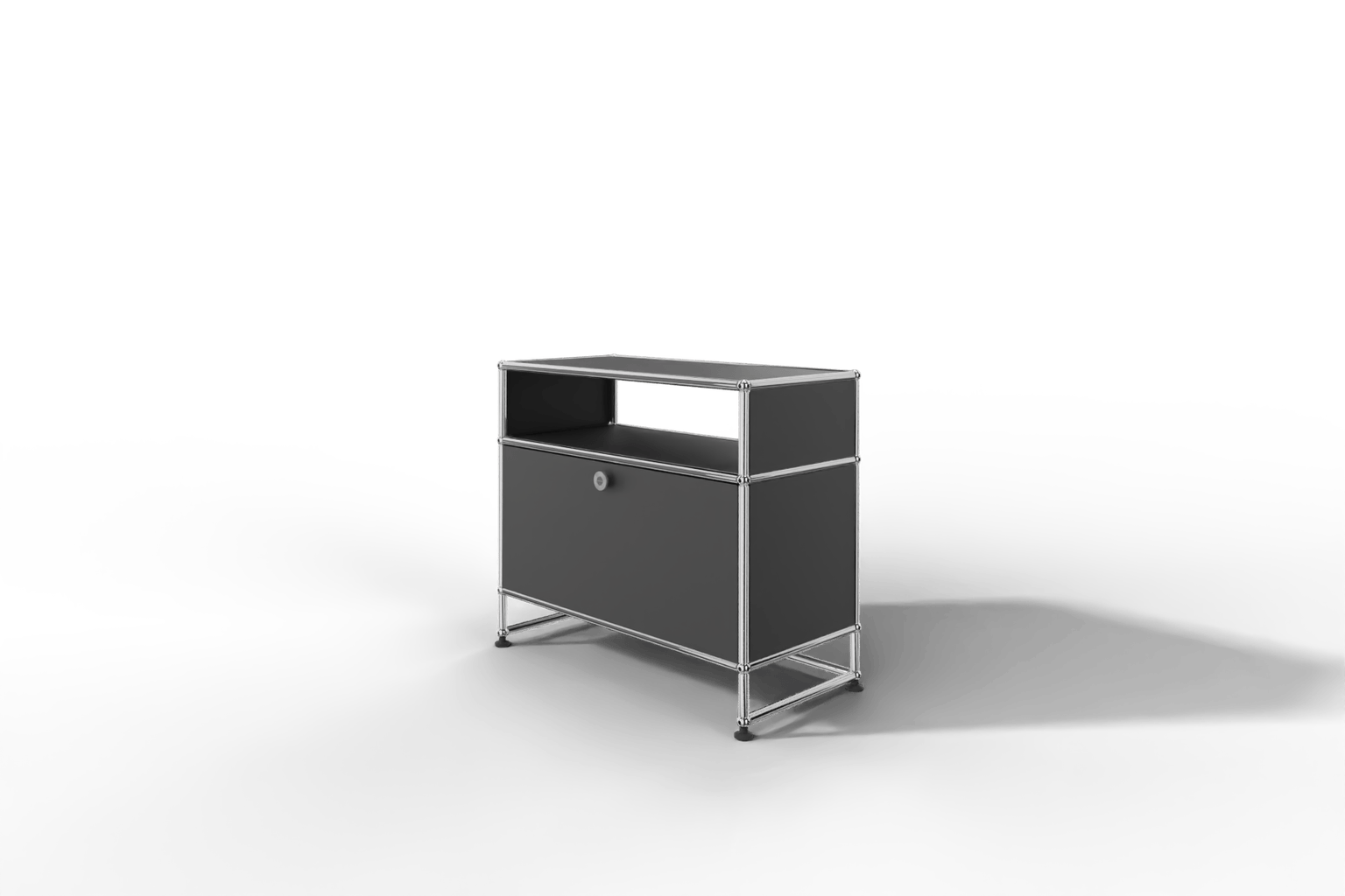 USM Haller Sideboard auf Sockel mit einer Klapptüre Produktbild