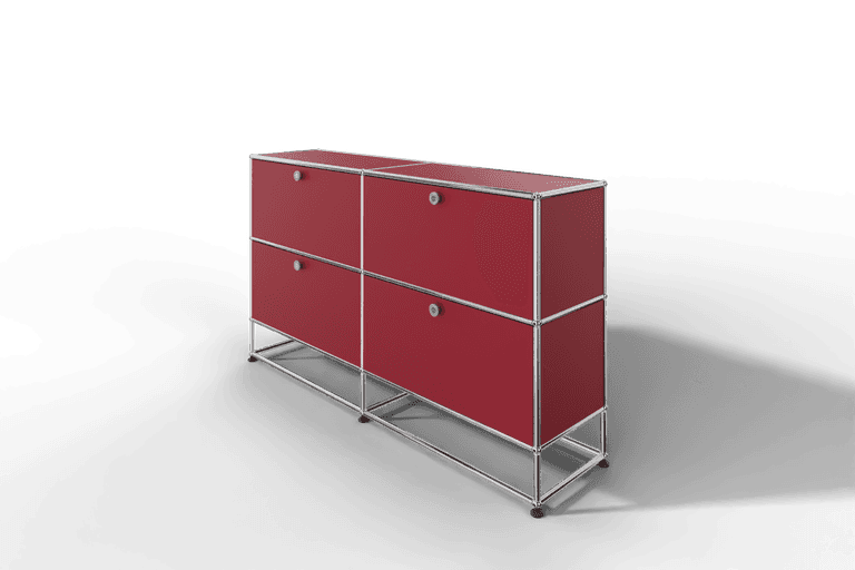 USM Haller Sideboard, mit 4 Klapptüren und Sockel von Paul Schärer & Fritz Haller Produktbild