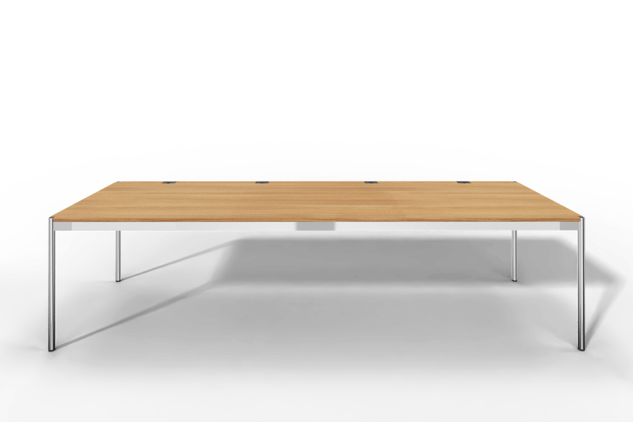 USM Haller Tisch Plus,Tiefe 1000 mm, Oberfläche Holz furniert Produktbild