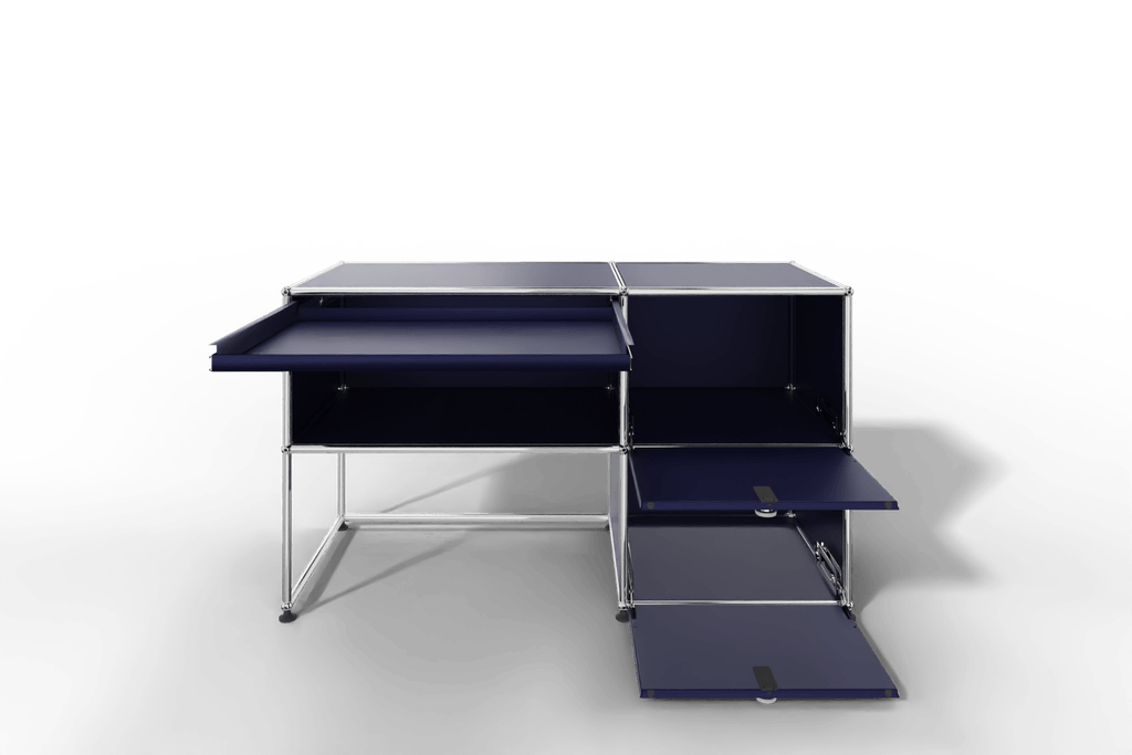 USM Haller Arbeitsplatz mit zwei Klapptüren Produktbild