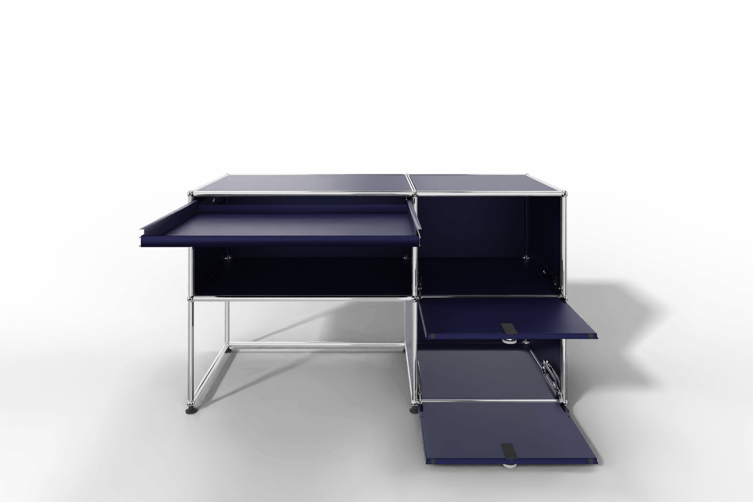 USM Haller Arbeitsplatz mit zwei Klapptüren Produktbild