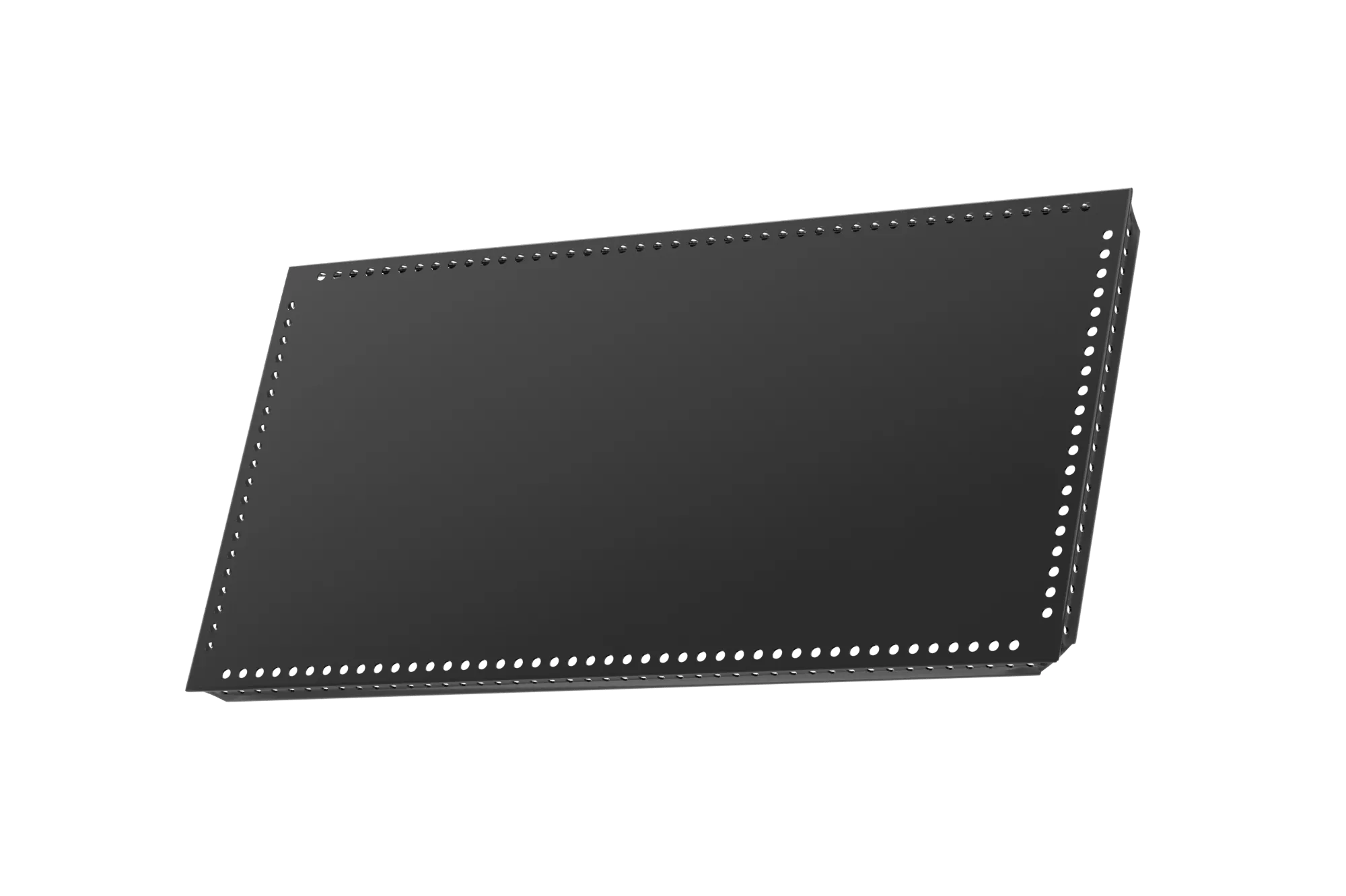 USM Haller Tablar Gelocht Goldgelb 100x350 Produktbild