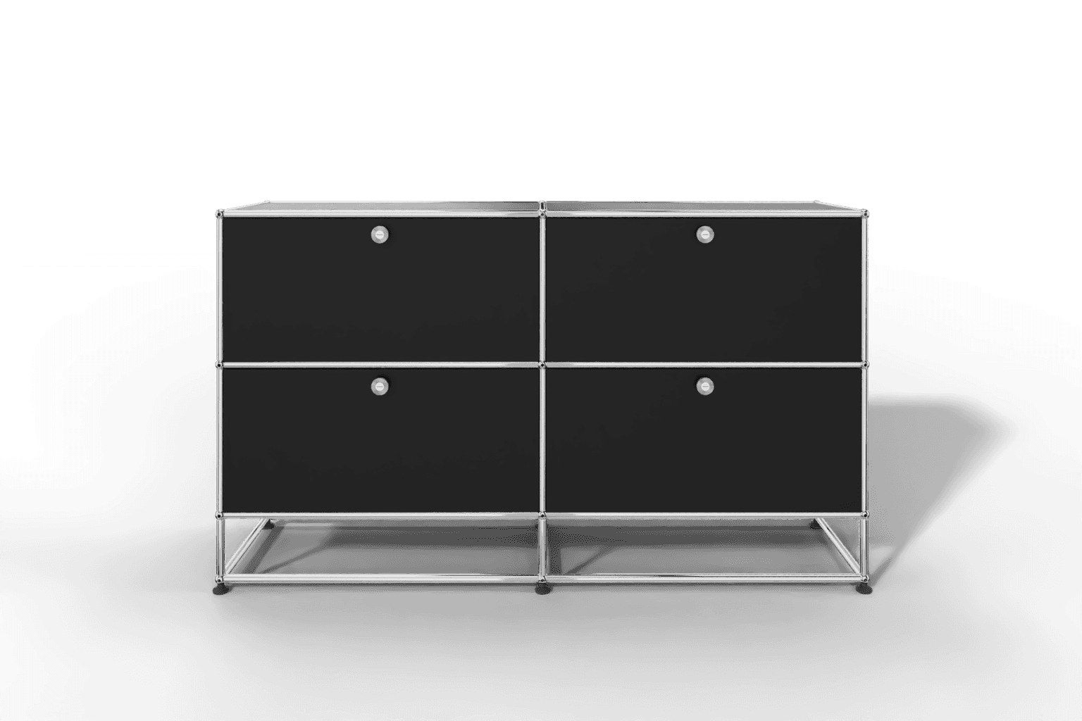 USM Haller Sideboard, mit 4 Klapptüren und Sockel von Paul Schärer & Fritz Haller Produktbild