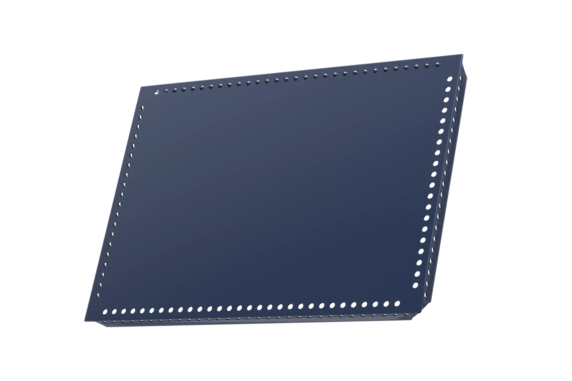 USM Haller Tablar Gelocht Stahlblau 250x350 Produktbild