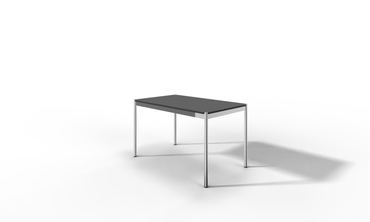 USM Haller Tisch, Tiefe 750 mm, in Fenix, aus 3 Farben wählbar, Tischlänge wählbar Produktbild