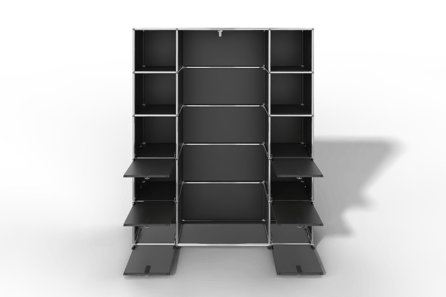 USM Haller Garderobe, 1450 mm breit, mit Klapptüren Produktbild