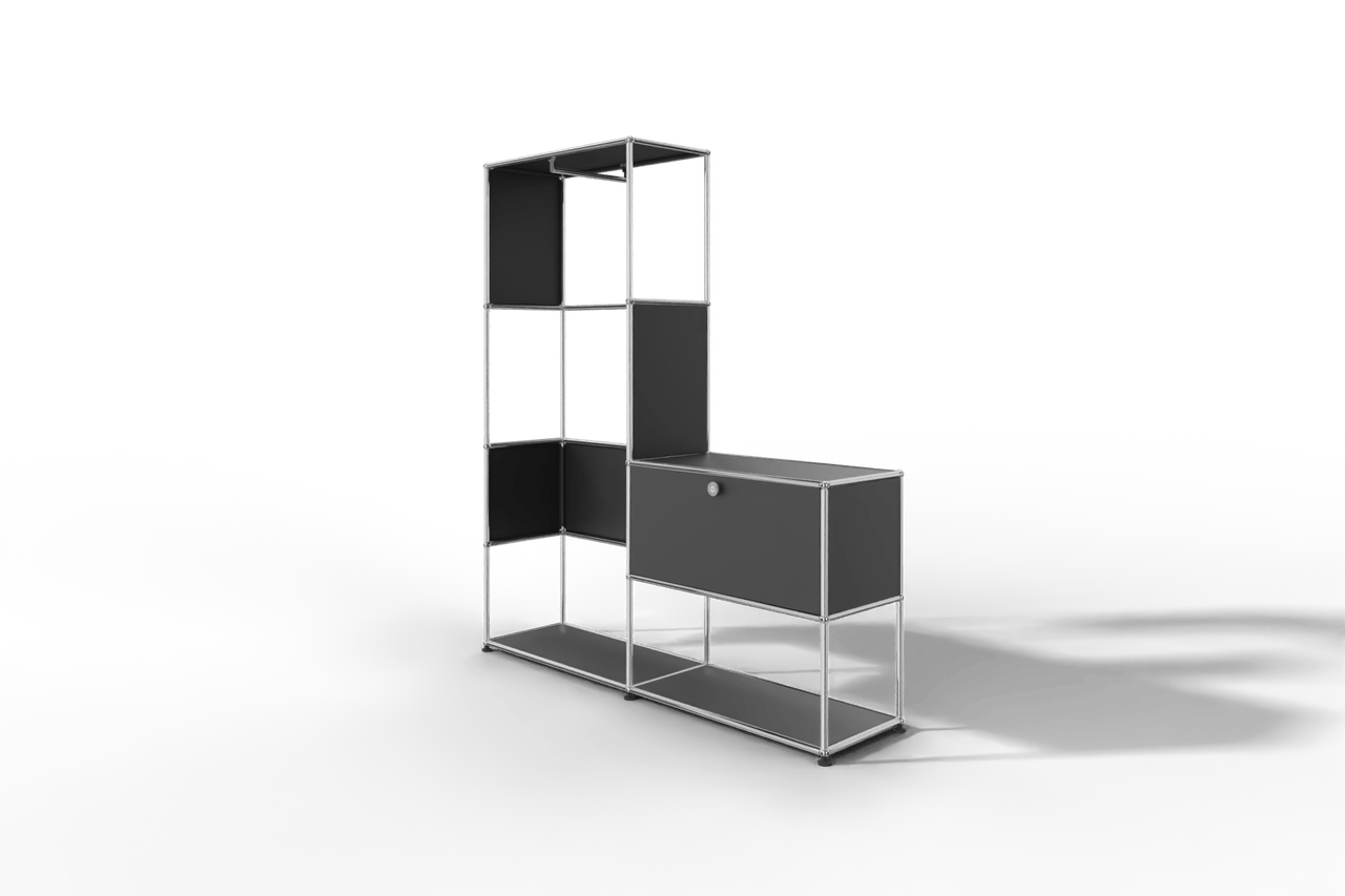 USM Haller Garderobe, 1500 mm breit, mit Klapptüre Produktbild