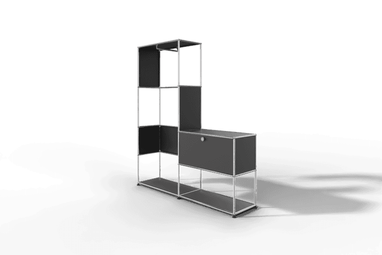 USM Haller Garderobe, 1500 mm breit, mit Klapptüre Produktbild