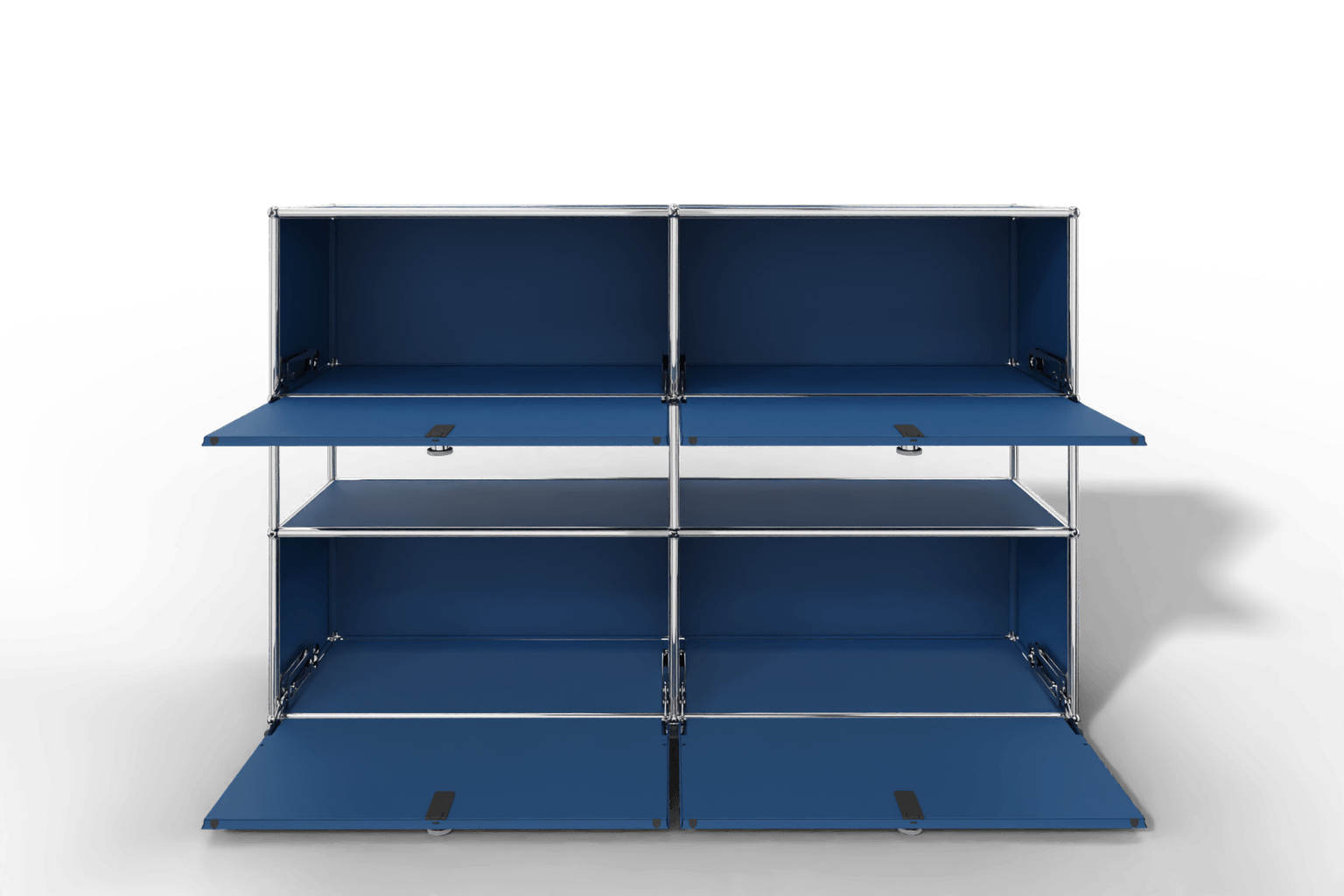 USM Haller Highboard mit 4 Klapptüren und offener Ebene Produktbild