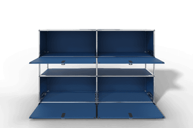 USM Haller Highboard mit 4 Klapptüren und offener Ebene Produktbild