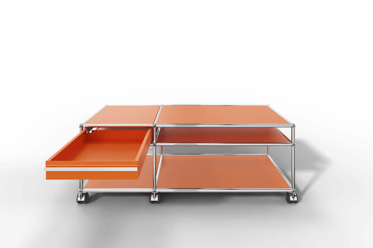 Couchtisch mit Schublade und offenem Fach Produktbild