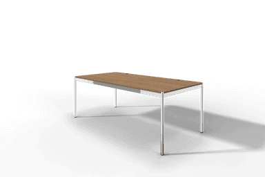 USM Haller Tisch Plus,Tiefe 1000 mm, Oberfläche Holz furniert Produktbild