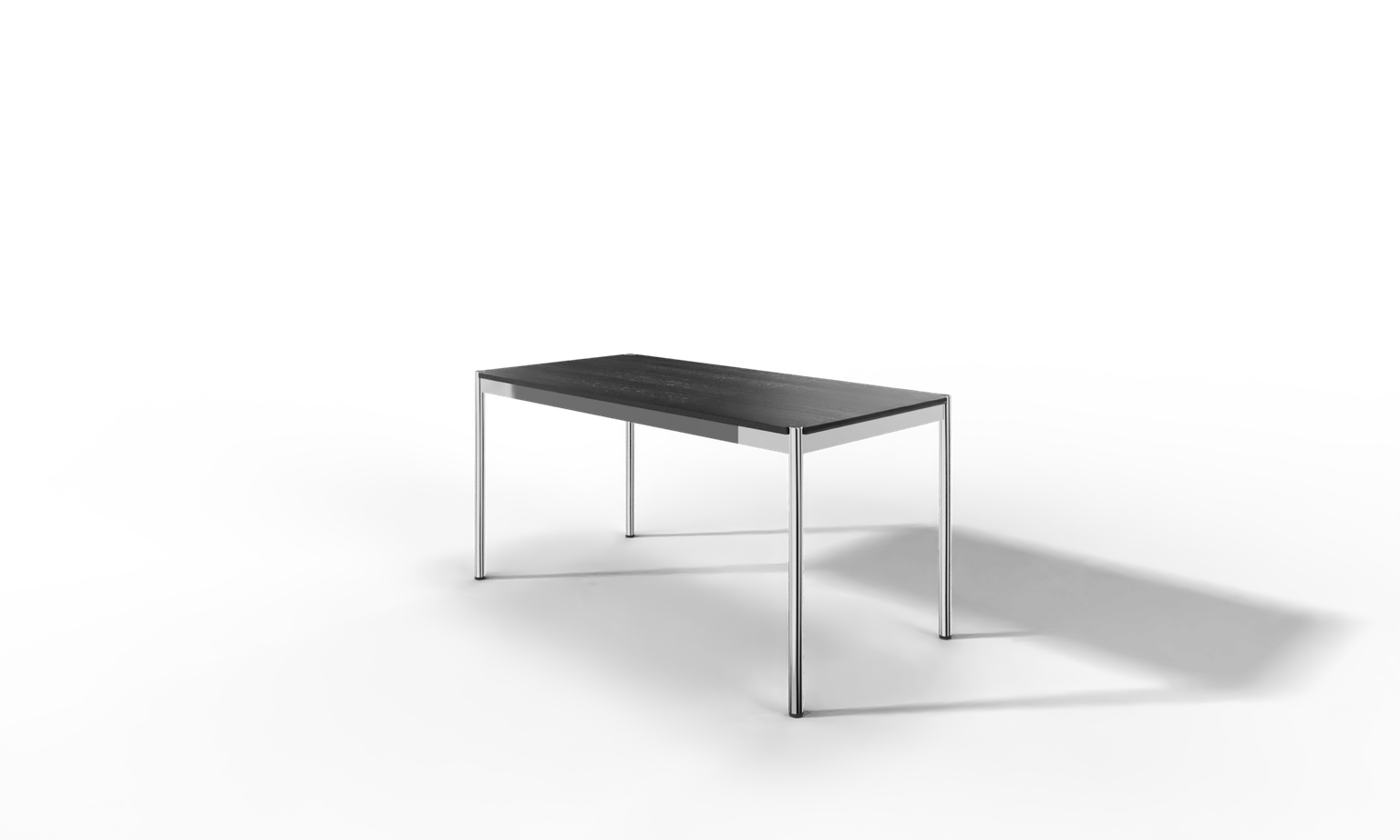 USM Haller Tisch Plus,Tiefe 750 mm, Oberfläche Holz furniert Produktbild