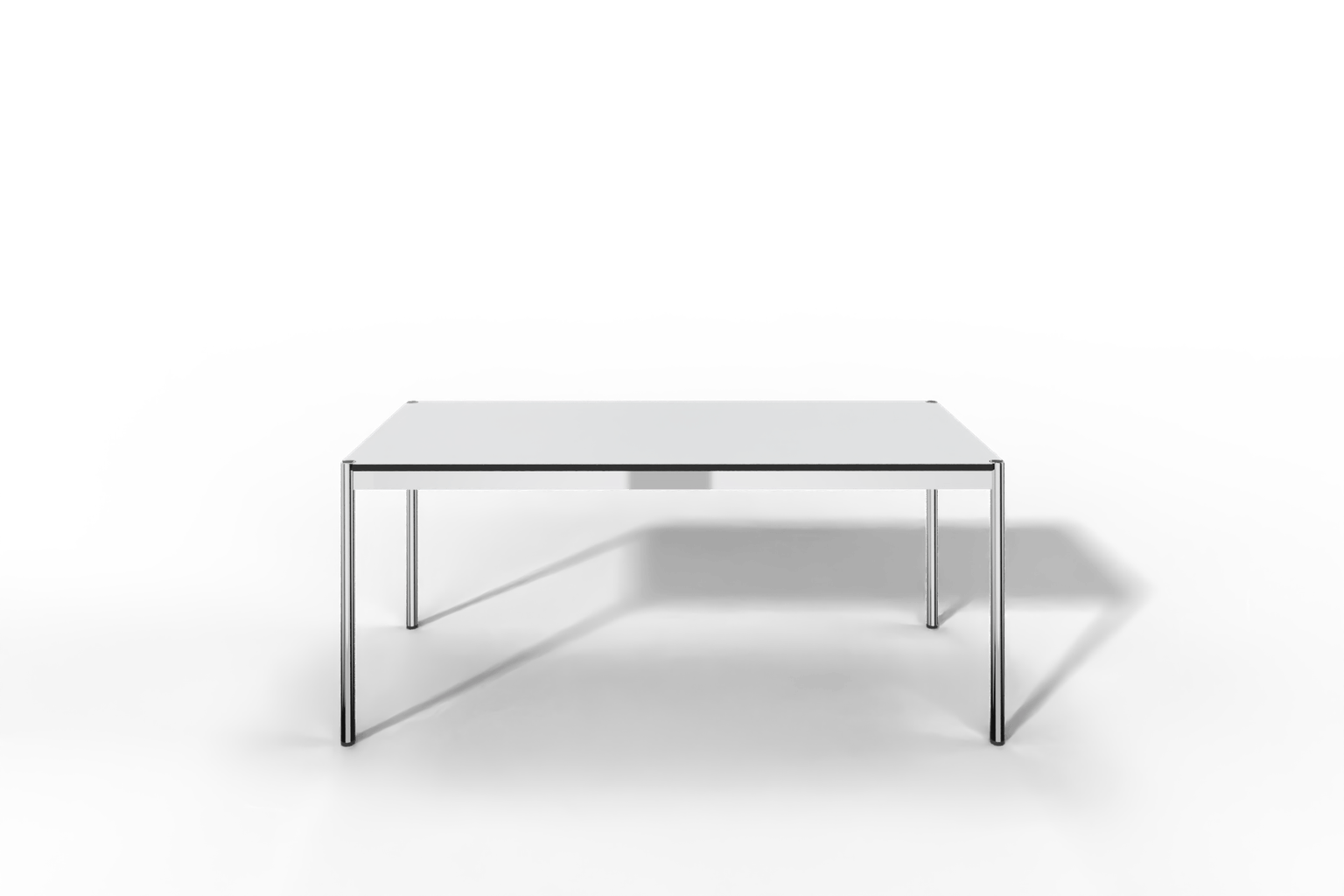 USM Haller Tisch, Tiefe 750 mm, in Kunstharz, aus 4 Farben wählbar, Tischlänge wählbar Produktbild