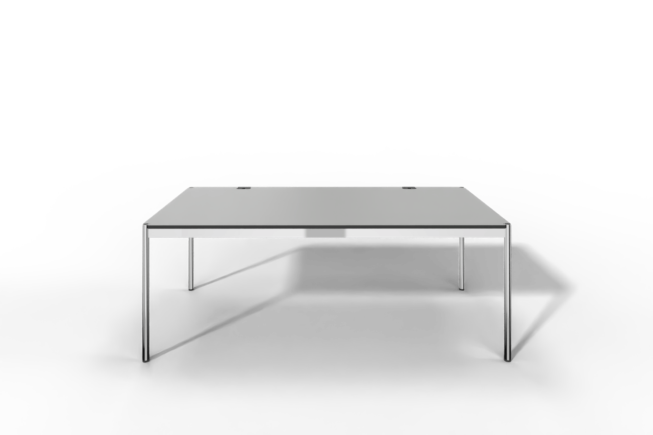 USM Haller Tisch Plus,Tiefe 1000 mm, Oberfläche Kunstharz Produktbild