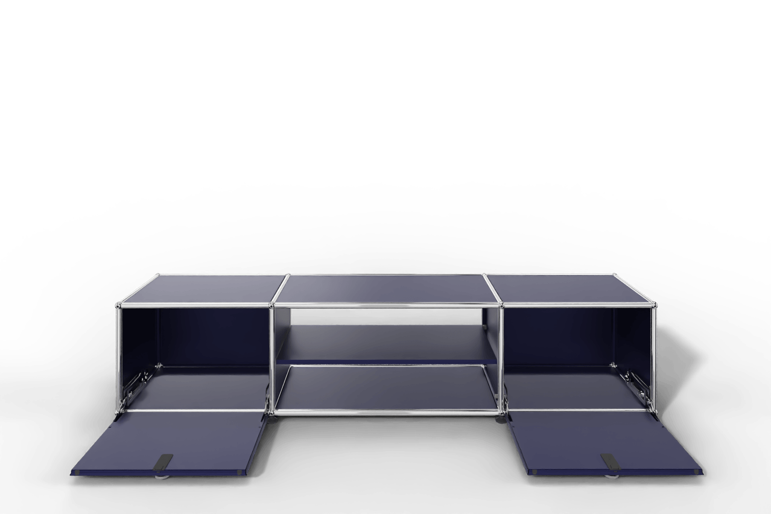USM Haller TV-Lowboard mit Mittelteil und Zwischentablar Produktbild
