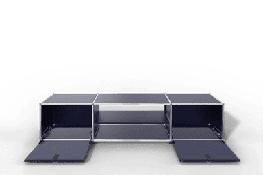 USM Haller TV-Lowboard mit Mittelteil und Zwischentablar Produktbild