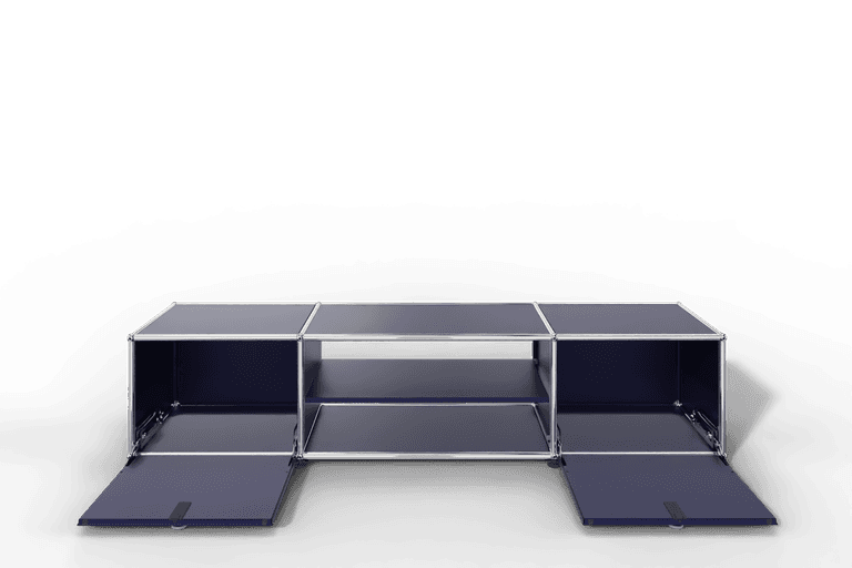 USM Haller TV-Lowboard mit Mittelteil und Zwischentablar Produktbild