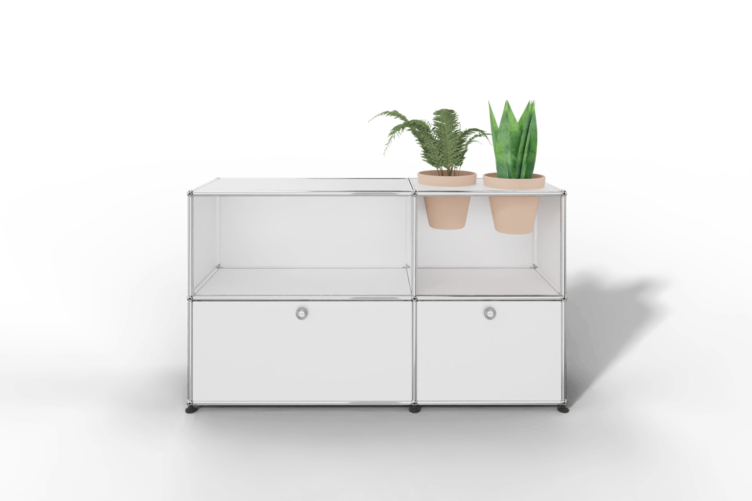 USM Haller Sideboard mit Klapptüren und Pflanzeneinsatz Produktbild