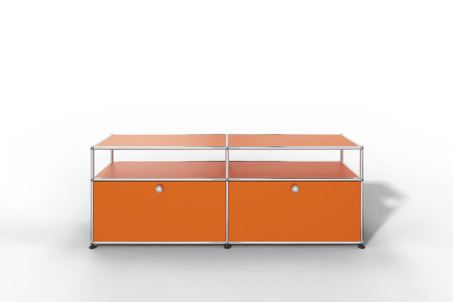 USM Haller Lowboard, mit 2 Klapptüren, von Paul Schärer & Fritz Haller Produktbild