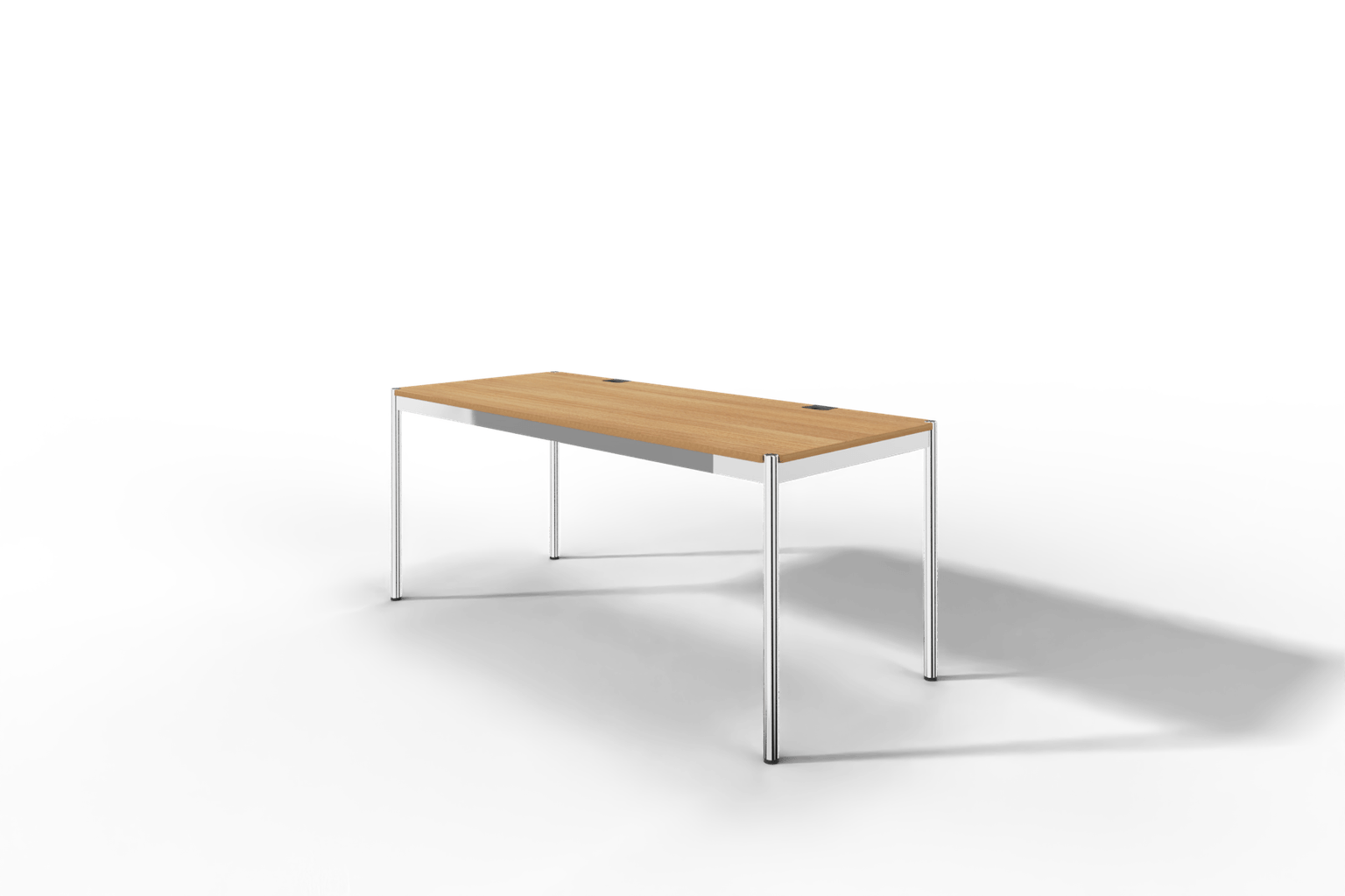 USM Haller Tisch Plus,Tiefe 750 mm, Oberfläche Holz furniert Produktbild
