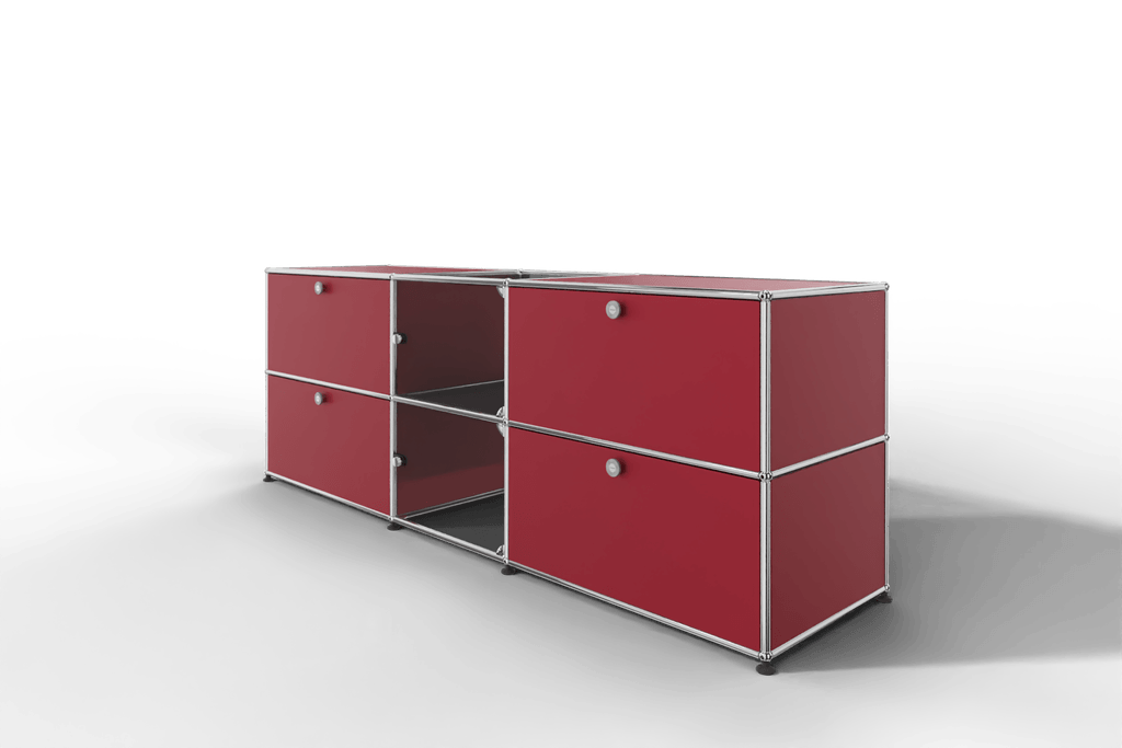 USM Haller Sideboard mit Vitrinen-Element Produktbild