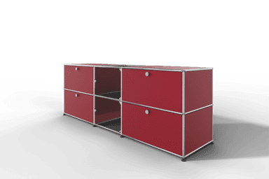 USM Haller Sideboard mit Vitrinen-Element Produktbild