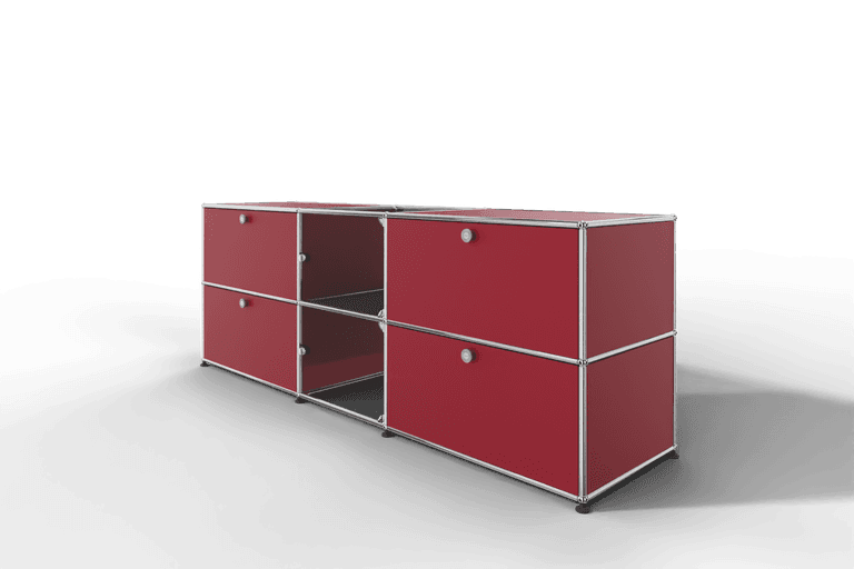 USM Haller Sideboard mit Vitrinen-Element Produktbild