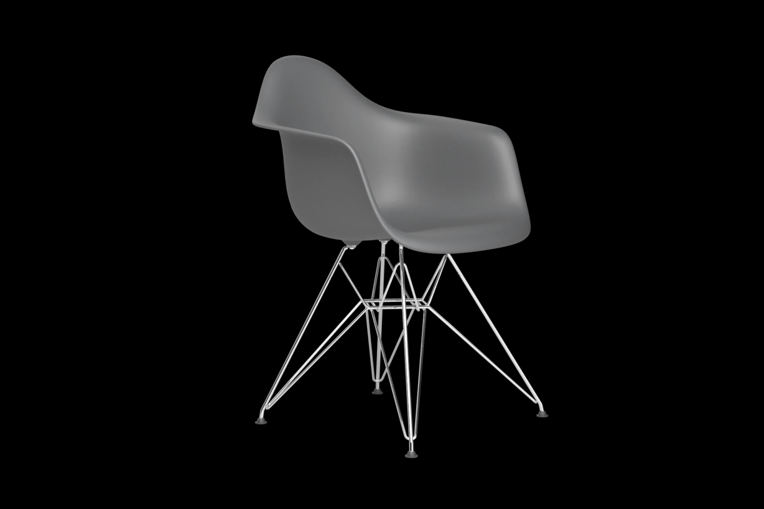 Eames Plastic Armchair DAR Produktbild