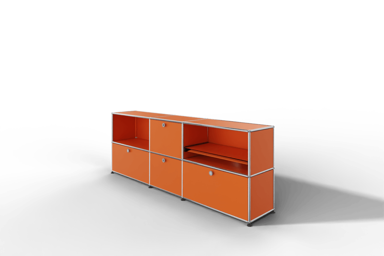 USM Haller Sideboard, 4 Klapptüren, 1 Ausziehtablar Produktbild