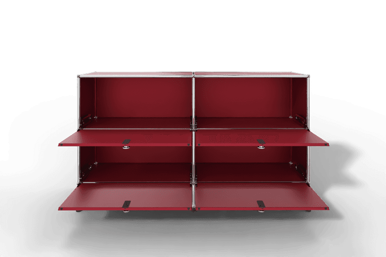USM Haller Sideboard, mit 4 Klapptüren und Sockel von Paul Schärer & Fritz Haller Produktbild